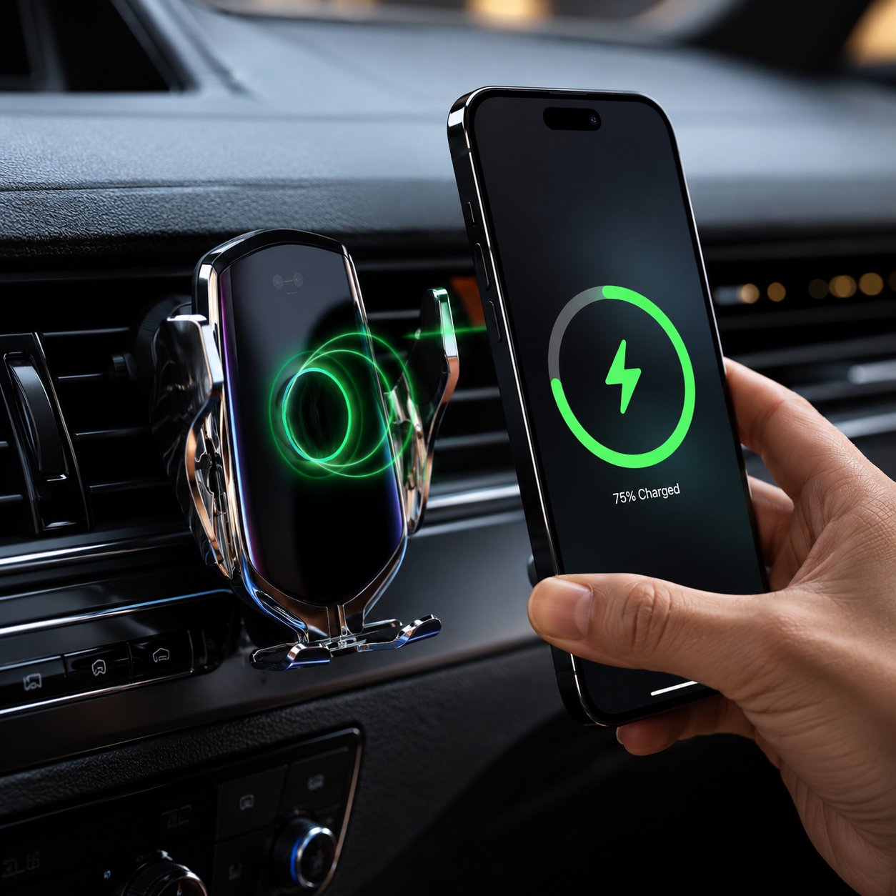 Soporte Cargador Inalámbrico para el Celular
