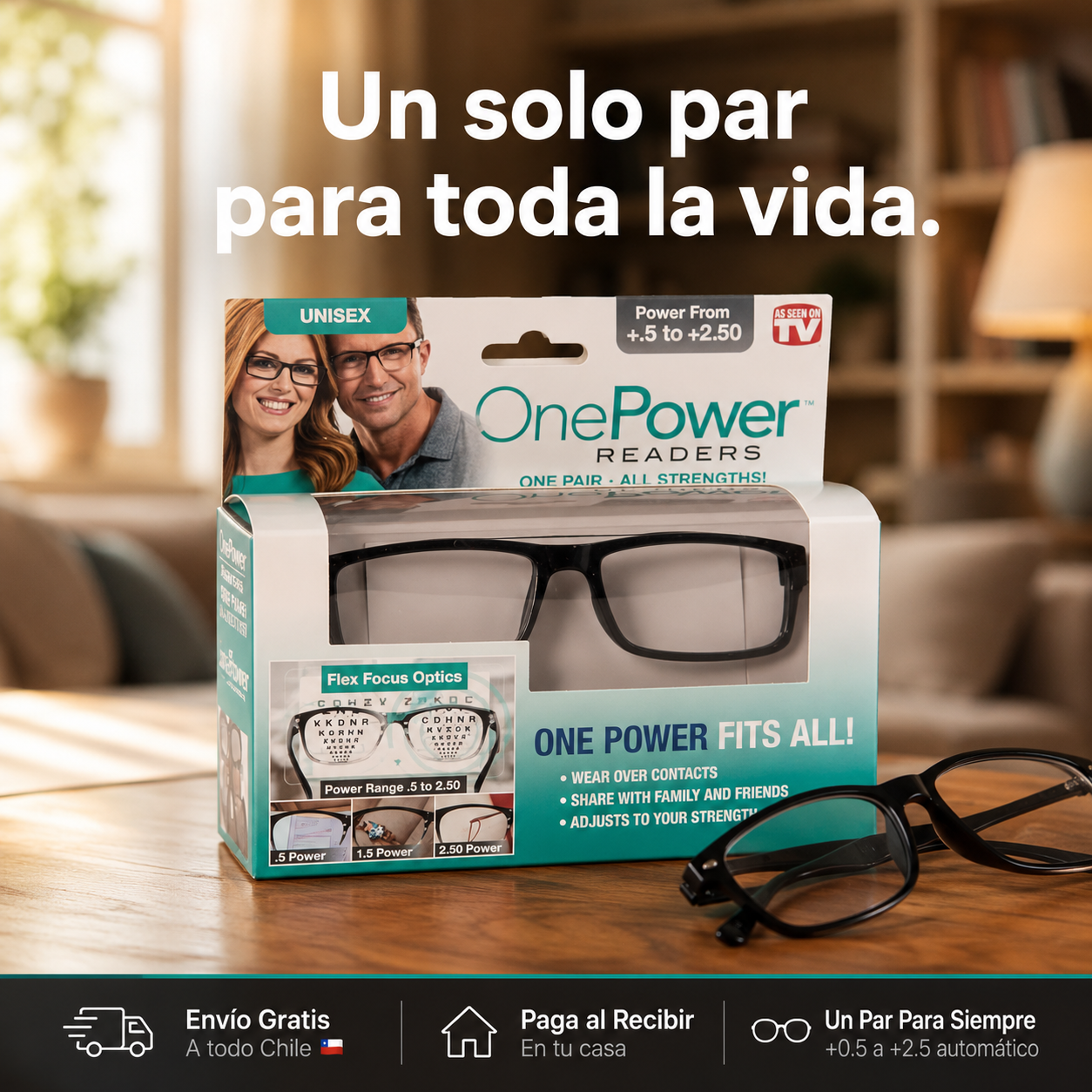 Lentes One Power — La graduación exacta que tus ojos necesitan