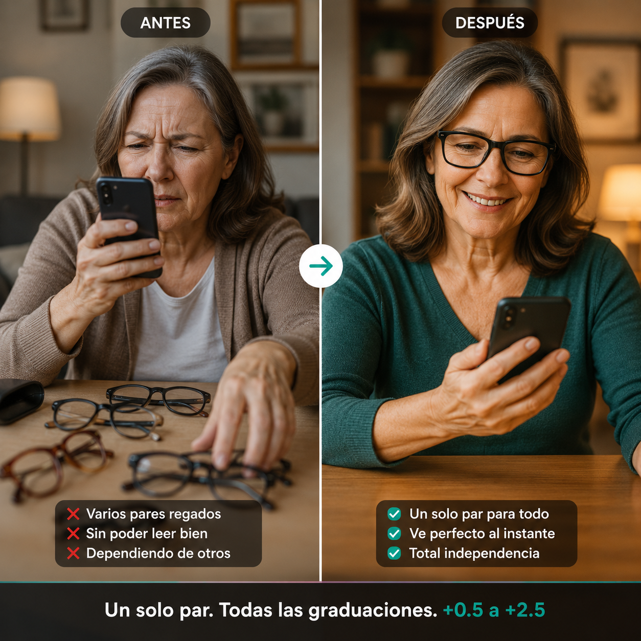 Lentes One Power — La graduación exacta que tus ojos necesitan