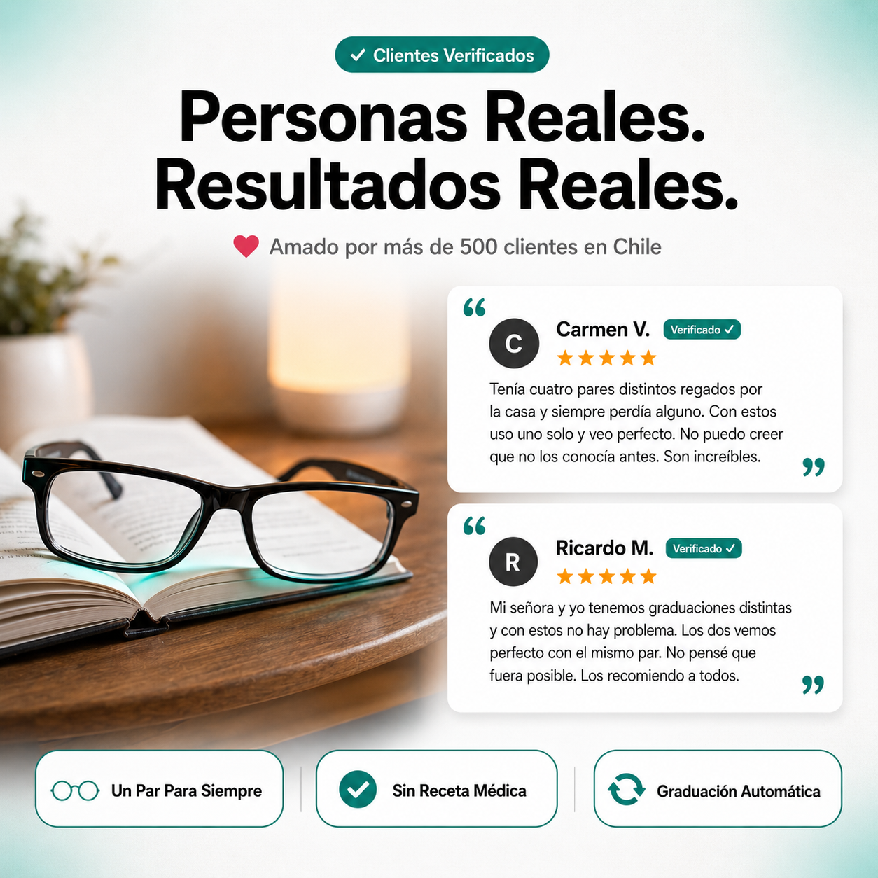 Lentes One Power — La graduación exacta que tus ojos necesitan